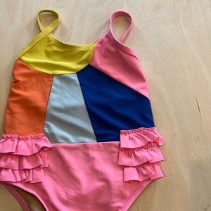 Rainbow sun bathing suit